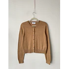 Cardigan camel. Talla: s  1