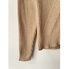 Cardigan camel líneas. Talla: M 3