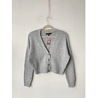 Cardigan gris. Talla: S 1