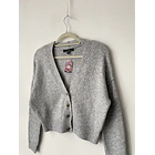 Cardigan gris. Talla: S 2