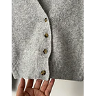 Cardigan gris. Talla: S 3