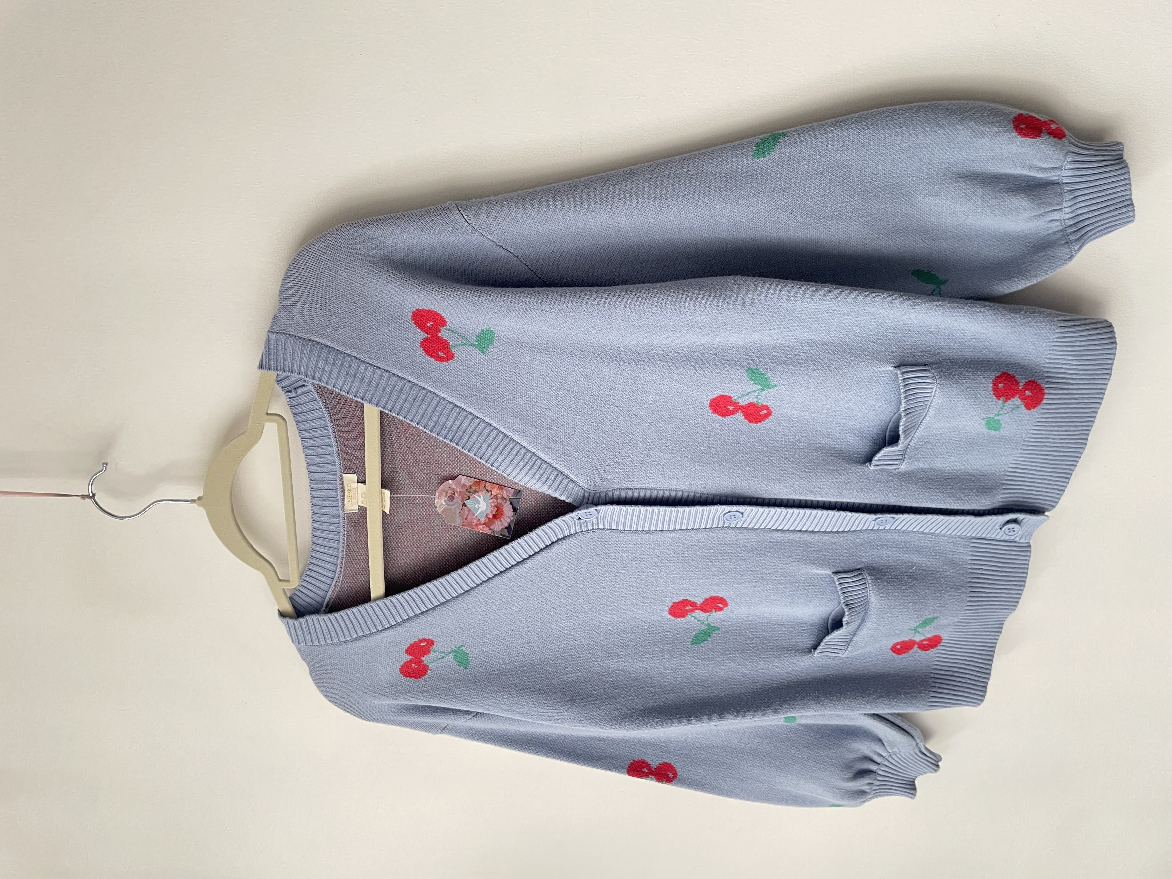 Cardigan guinda. Talla: 11/12 (m) 1