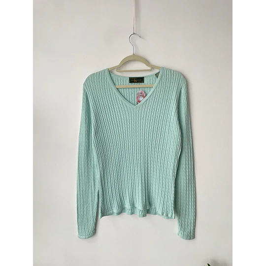 Sweater Pima algodón Peruano. Talla: M