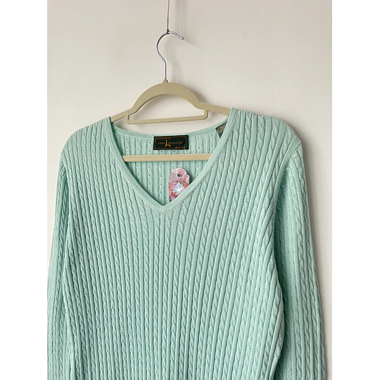 Sweater Pima algodón Peruano. Talla: M