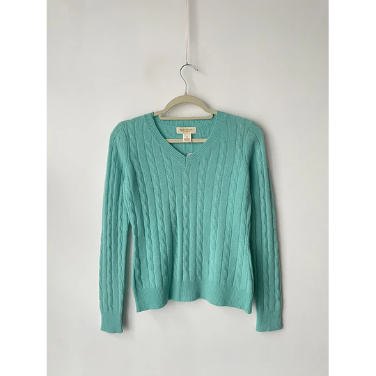 Sweater cachemir 2 ply. Talla: M (S/M)