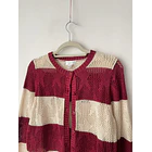 Cardigan estrella. Talla: S 2