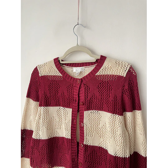 Cardigan estrella. Talla: S
