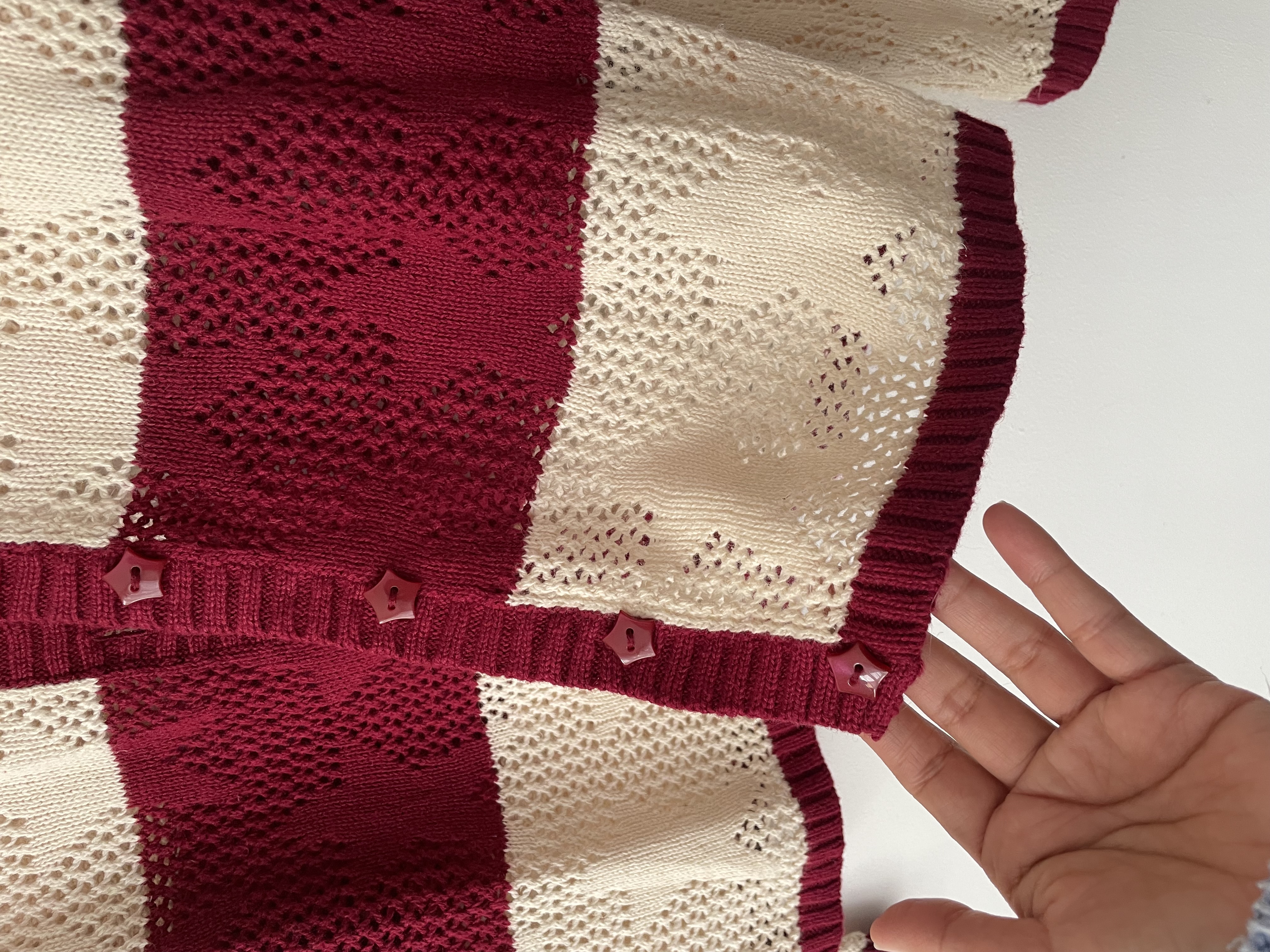 Cardigan estrella. Talla: S 3