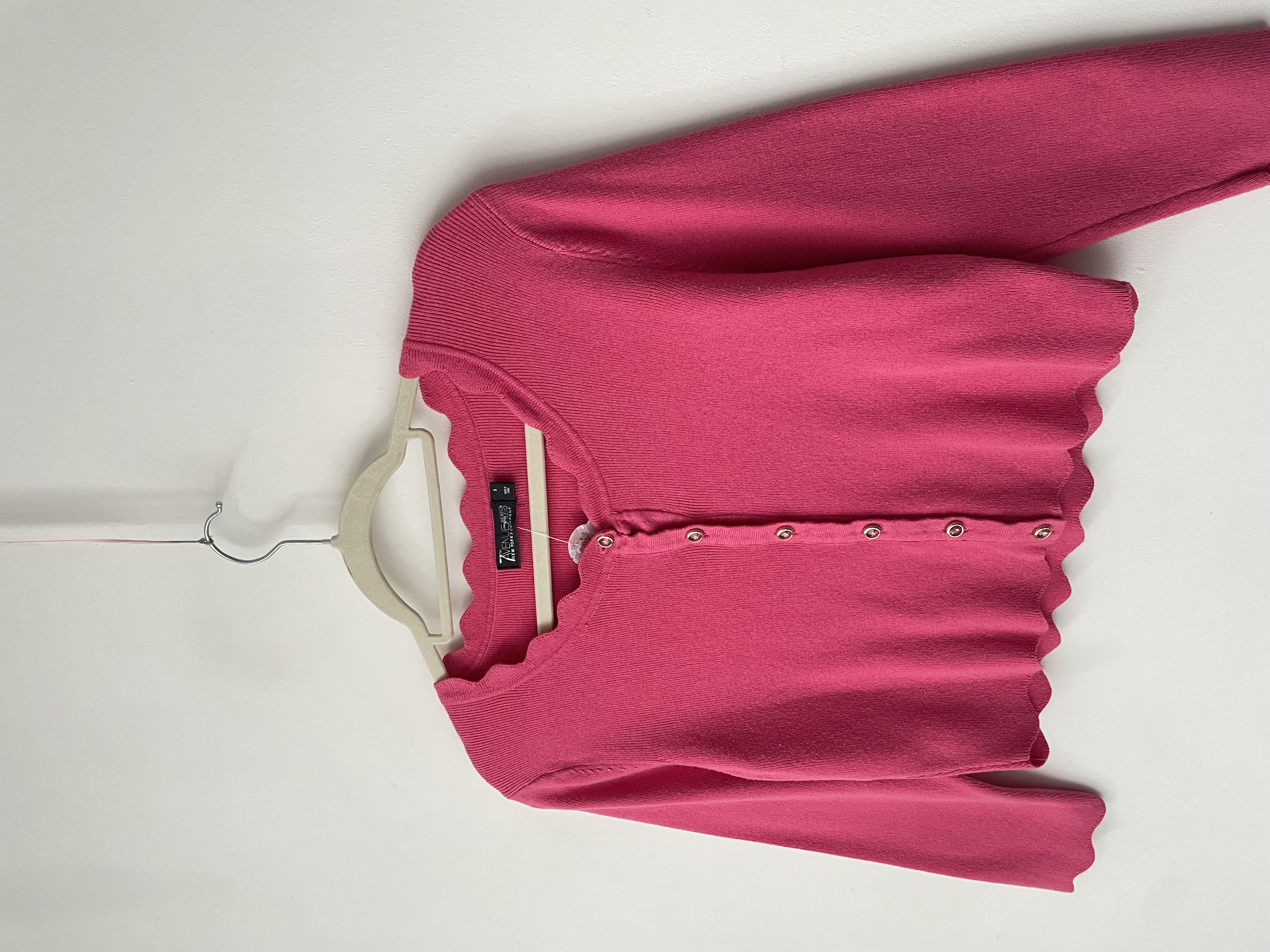 Cardigan rosa. Talla: S 2