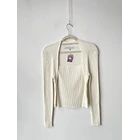 Polera blanca. Talla: M 1