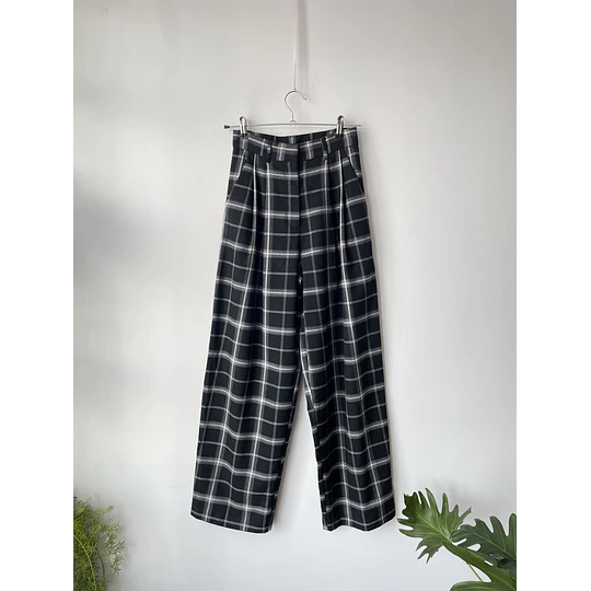 Pants tartán. Talla: 34 (S)