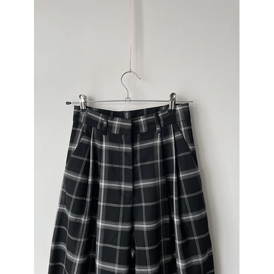 Pants tartán. Talla: 34 (S)