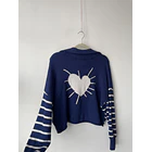 Sweater marinero. Talla: M oversized 4