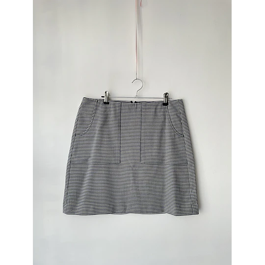 Falda Vichy. Talla: 8 (40)