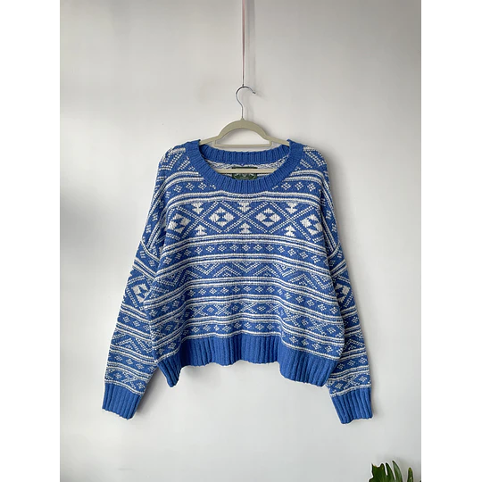 Sweater tribal. Talla: XL