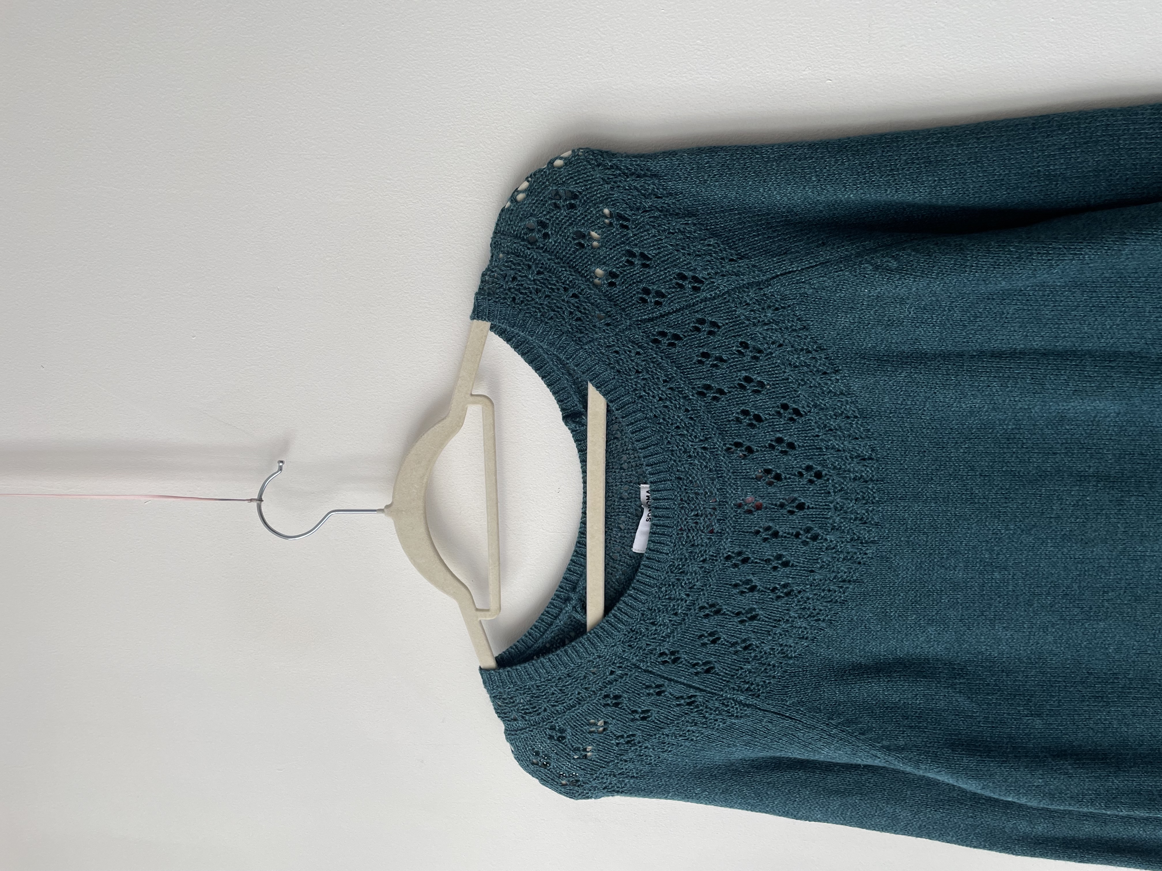 Sweater petróleo. Talla: S oversized 2