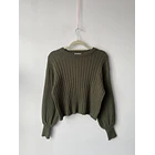 Sweater verde musgo. Talla: L 1