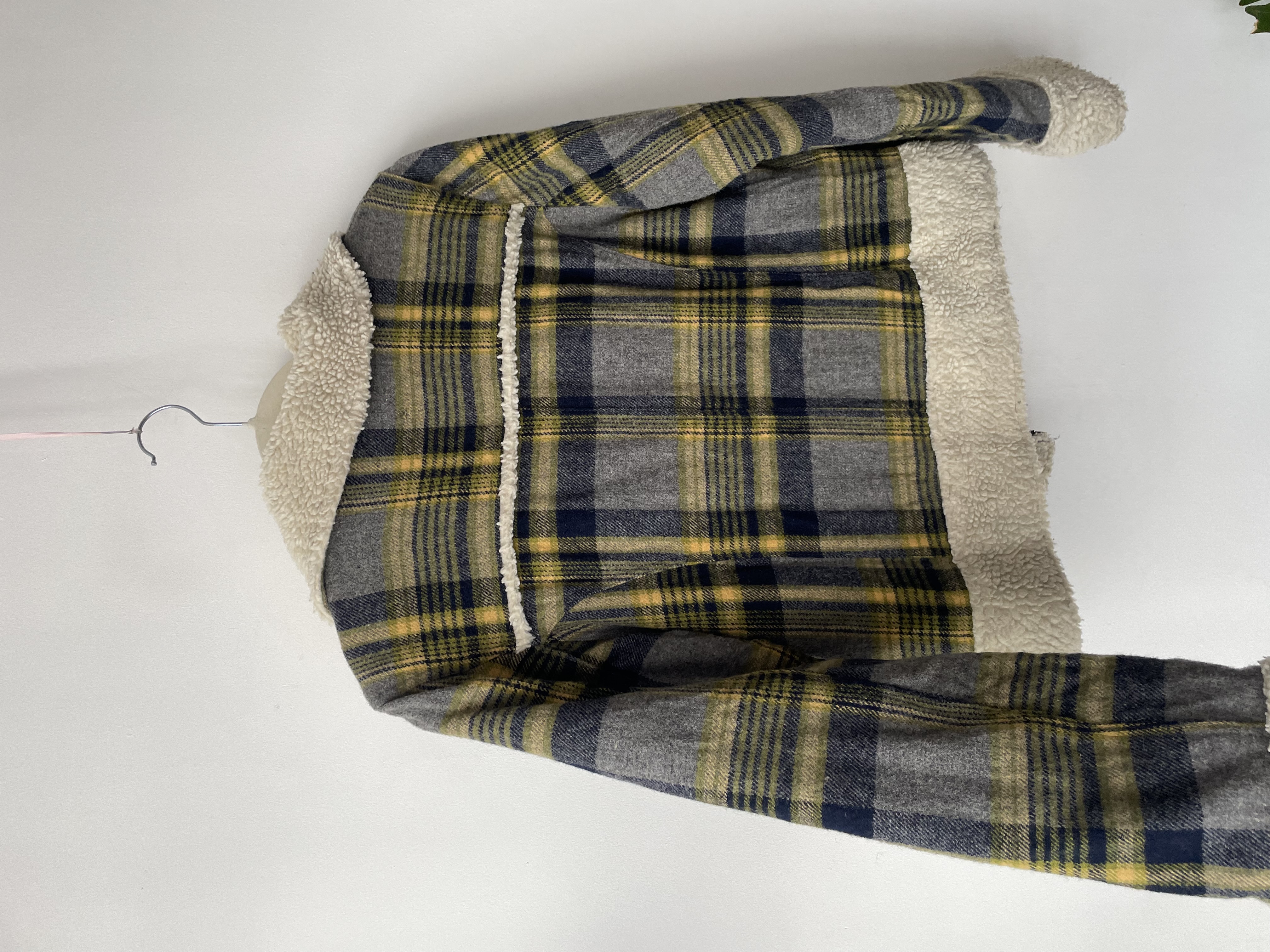 Chaqueta tartán. Talla: L chica (m) 6