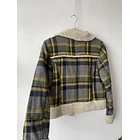 Chaqueta tartán. Talla: L chica (m) 6