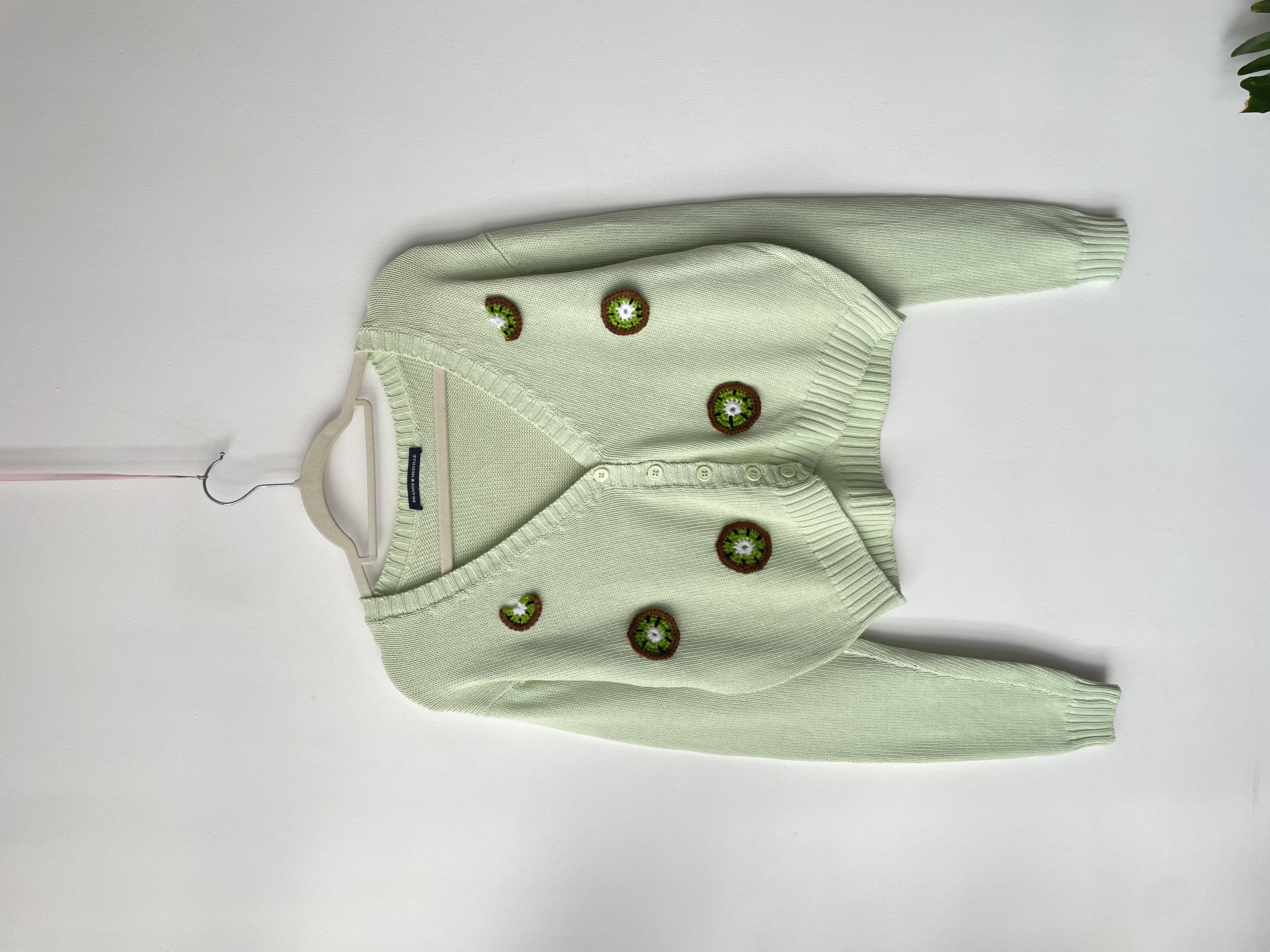 Cardigan kiwi. Talla: M 1
