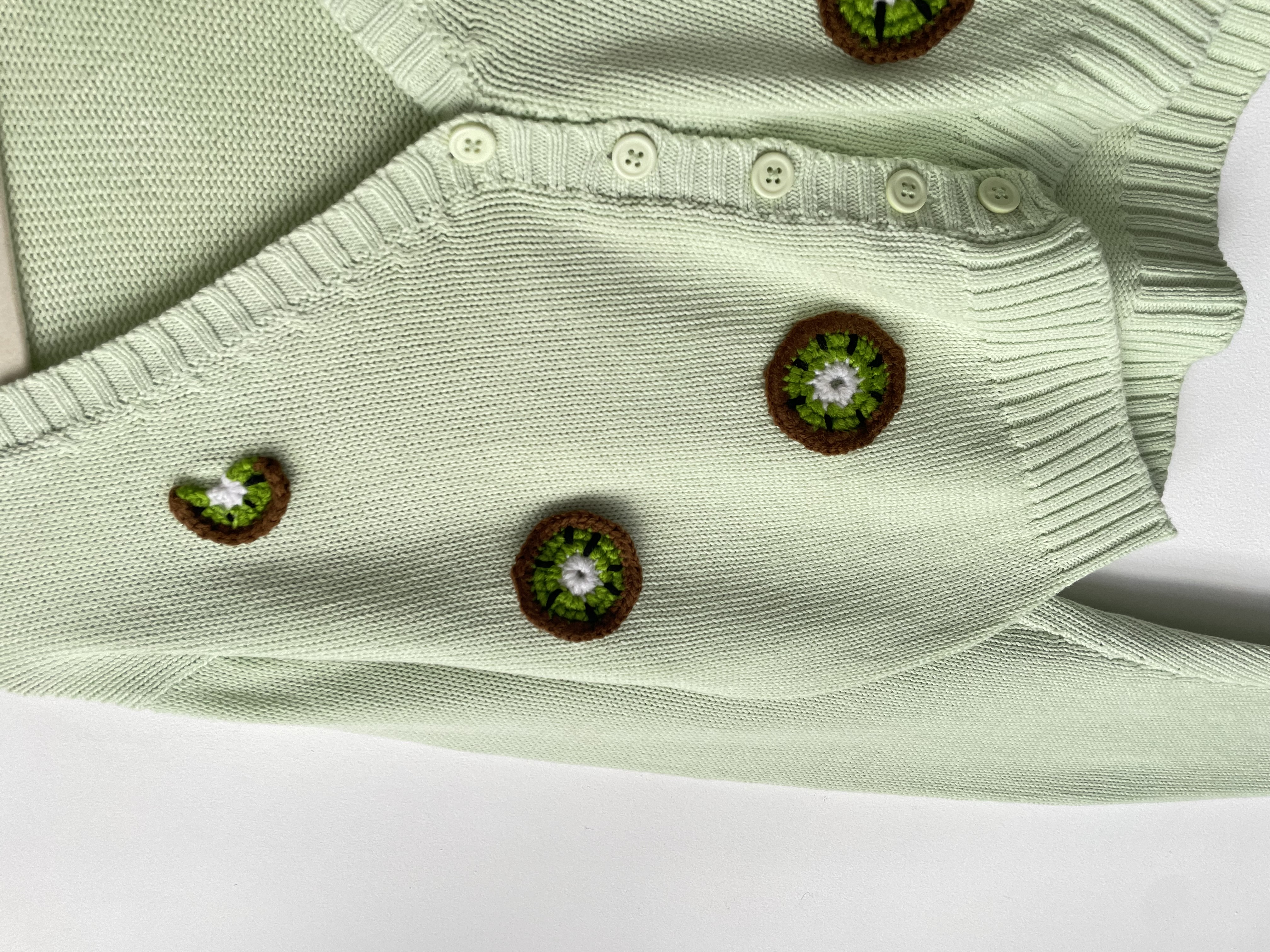 Cardigan kiwi. Talla: M 2