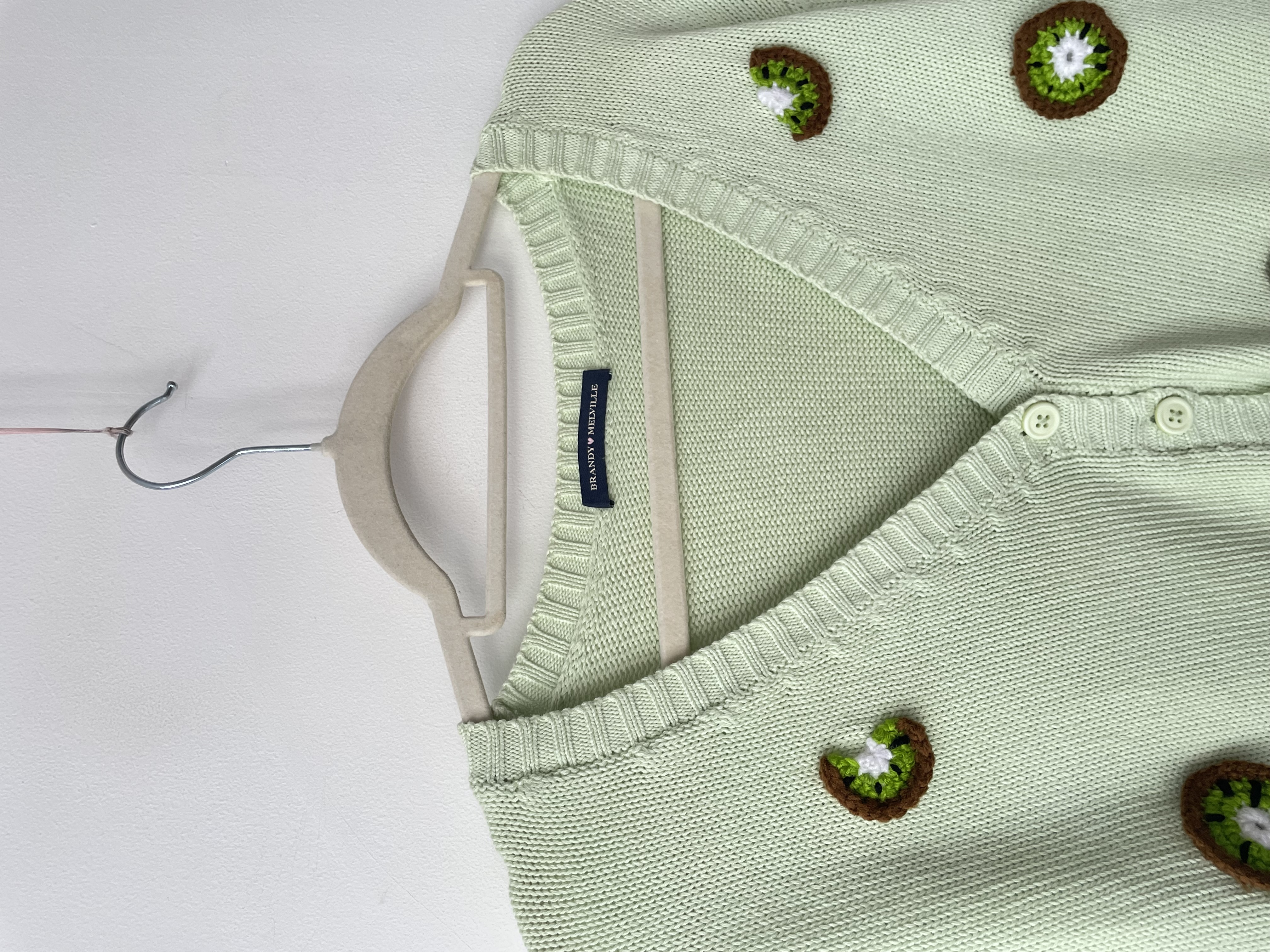 Cardigan kiwi. Talla: M 3