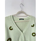 Cardigan kiwi. Talla: M 3