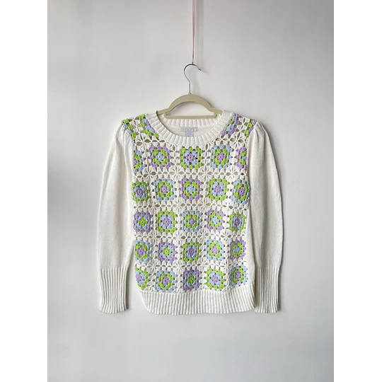Sweater crochet. Talla: XS