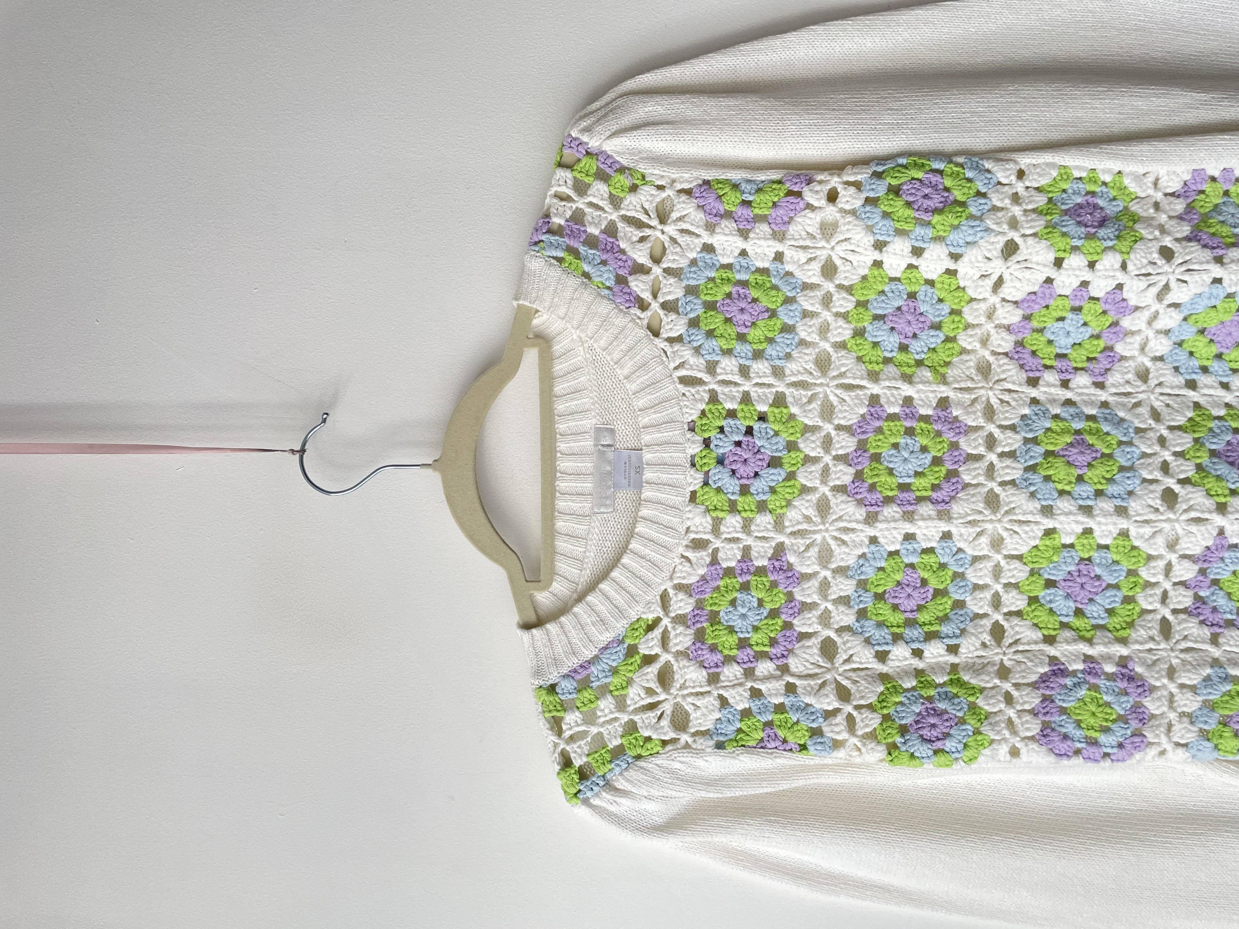 Sweater crochet. Talla: XS 2