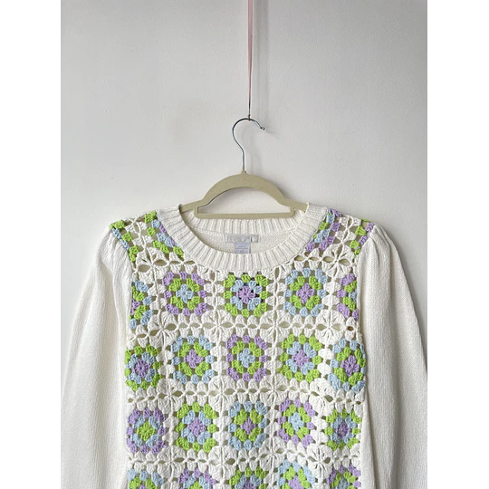 Sweater crochet. Talla: XS