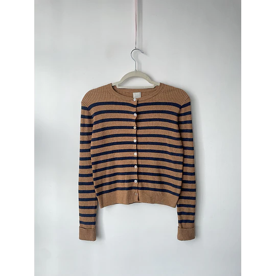 Cardigan líneas. Talla: S
