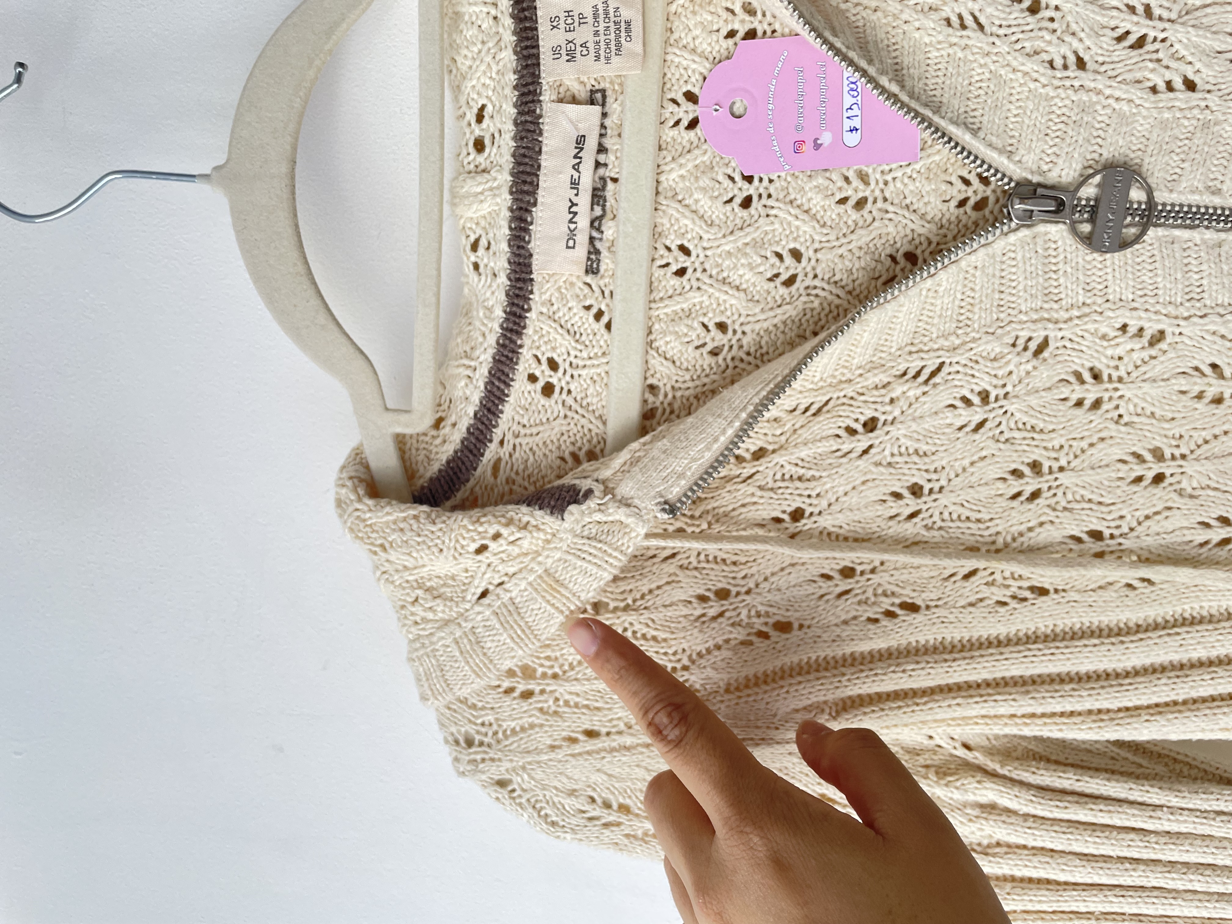 Cardigan DKNY. Talla: XS 2