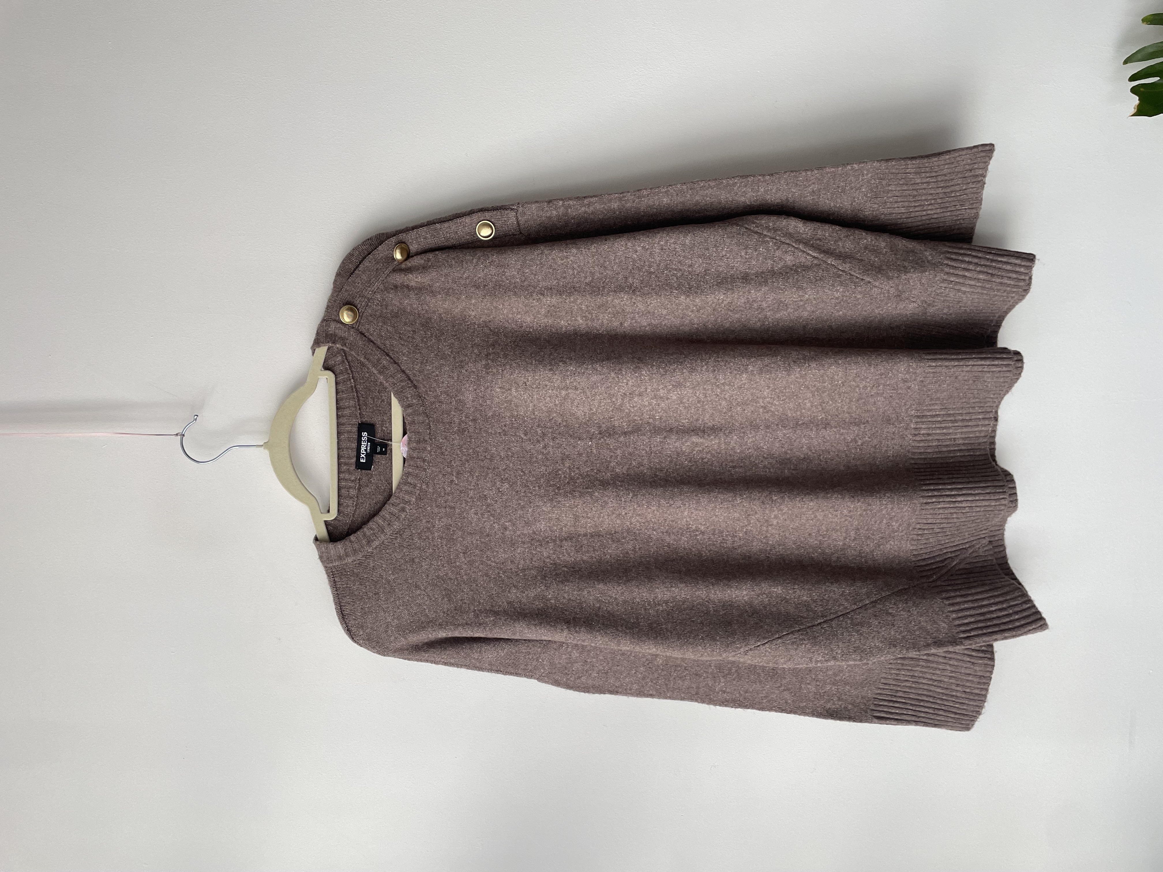 Sweater café. TaLla: M oversized 1