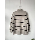 Sweater líneas. Talla: S oversized (m/L) 1