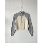 Sweater bicolor. Talla: S holgado 1