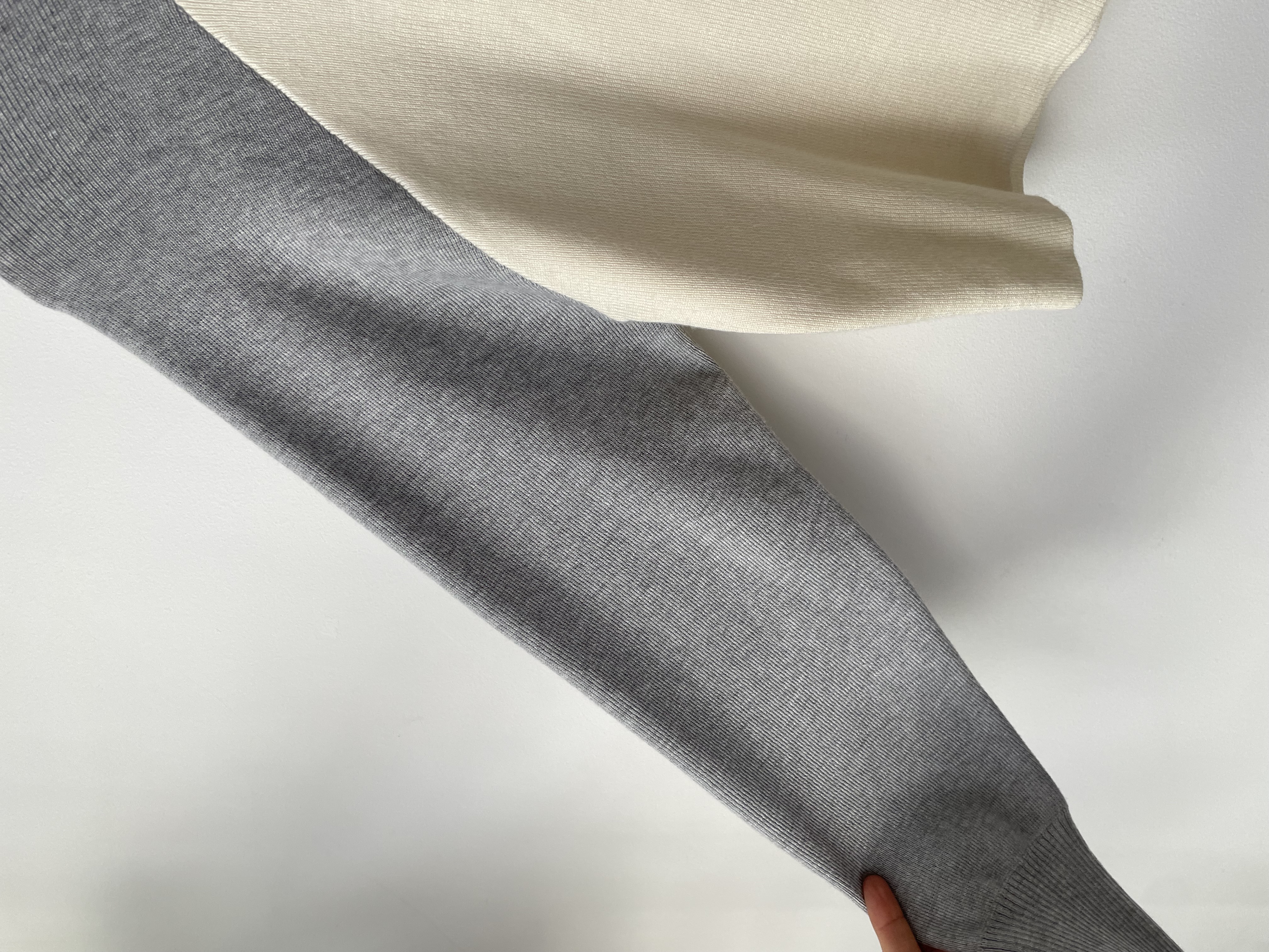 Sweater bicolor. Talla: S holgado 3