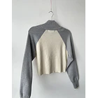Sweater bicolor. Talla: S holgado 4