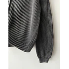 Cardigan marengo. Talla: S holgado (M) 3