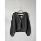 Cardigan marengo. Talla: S holgado (M) 1