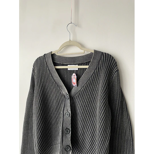 Cardigan marengo. Talla: S holgado (M)