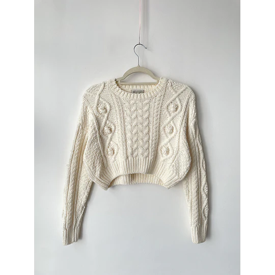 Sweater chenille. Talla: S