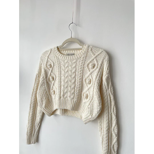 Sweater chenille. Talla: S