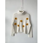Sweater girasoles. Talla: S oversized (m) 1