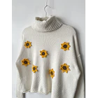 Sweater girasoles. Talla: S oversized (m) 2
