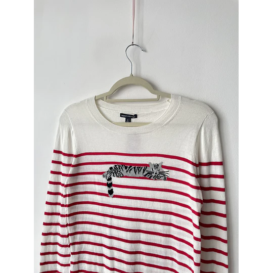 Sweater gato. Talla: S