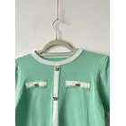 Polera verde agua. Talla: S 2
