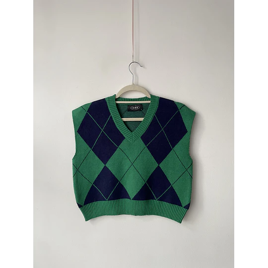 Vest rombo. Talla: S (m)
