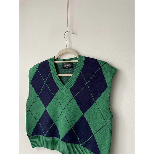 Vest rombo. Talla: S (m)