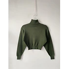 Sweater tortuga verde. Talla: S (xs) 1
