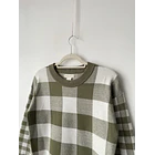 Sweater cuadros. Talla: XS holgado (S)  2